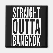 recht uit Bangkok Magneet (Voorkant)