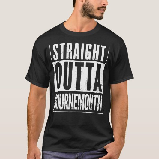 Recht uit Bournemouth Graphic T-shirt (Voorkant)