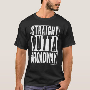 Recht uit Broadway Graphic T-shirt