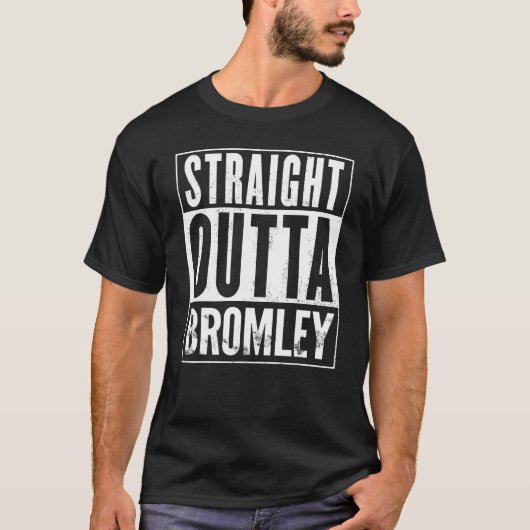 Recht uit Bromley Graphic T-shirt (Voorkant)