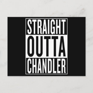 recht uit Chandler Briefkaart