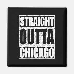 Recht uit Chicago Illinois State Magneet
