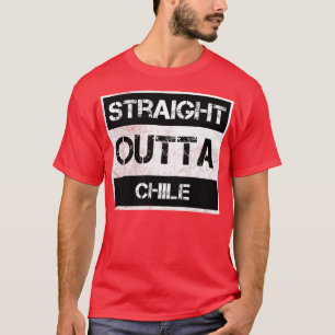 Recht uit Chili Traveller Gift Land Expat N T-shirt