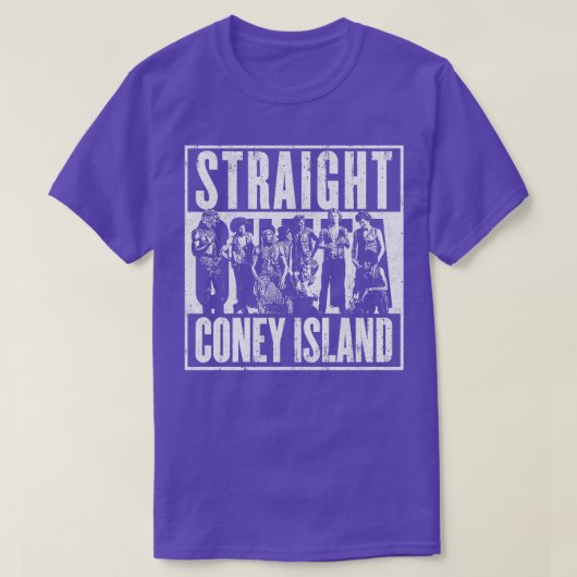 Recht uit Coney Island T-shirt (Design voorkant)