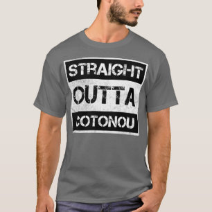 recht uit cotonou benin Vintage zo ontredderd T-shirt