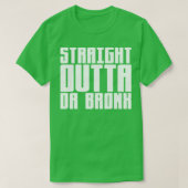 Recht uit Da Bronx T-shirt (Design voorkant)