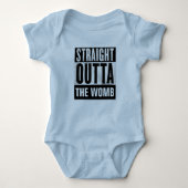 RECHT UIT DE BAARMOEDER, BABY T-shirts (Voorkant)