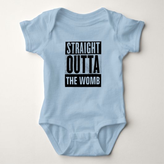 RECHT UIT DE BAARMOEDER, BABY T-shirts (Voorkant)