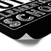 Recht uit de basisschool Grappige klas Gradu Poster (Hoek)