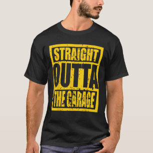 Recht uit de garage Funny Garage T-shirt