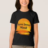 Recht uit de jaren 80 Tri-Blend shirt (Voorkant)