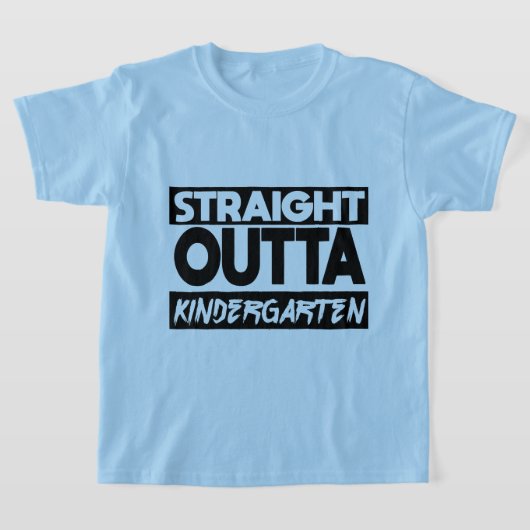 Recht uit de kleuterschool klasse van 2023 Kinder T-shirt (Laagn)