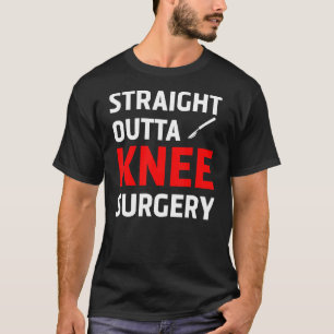 Recht uit de knie chirurgie Retro krijgen goed 9 T-shirt