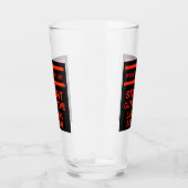 Recht uit de krankzinnige koffiegrote mok glas (Rechts)