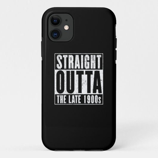 Recht uit de late jaren 1900 Case-Mate iPhone case (Achterkant)