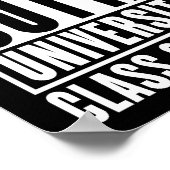 Recht uit de universitaire klasse van 2024 poster (Hoek)