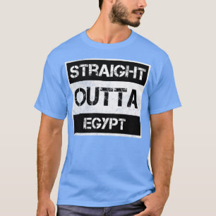 Recht uit Egypte Reiziger Gift Land Expat N T-shirt