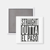 recht uit El Paso Magneet (Voorkant / Achterkant)