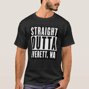 Recht uit EVERETT WASHINGTON Home T-shirt