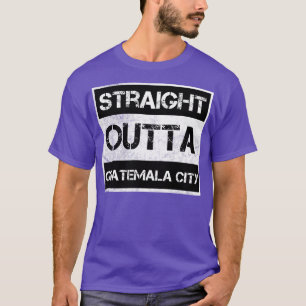 Recht uit Guatemala Stad Guatemala Vintage Di T-shirt