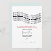 Recht uit het huwelijk eindelijk gescheiden partij kaart (Voorkant / Achterkant)