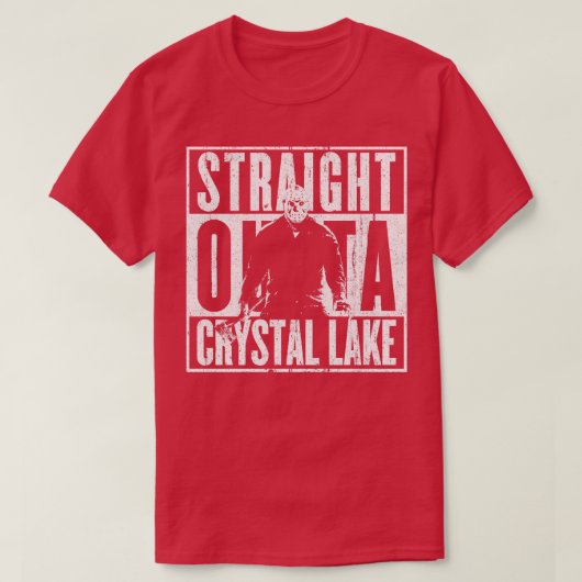 Recht uit het kamp t-shirt (Design voorkant)