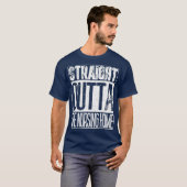 Recht uit het verpleeghuis grootouder t-shirt (Voorkant volledig)