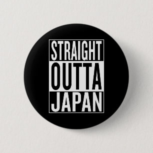 recht uit Japan Ronde Button 5,7 Cm