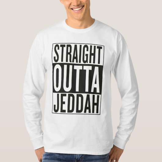 recht uit Jeddah T-shirt (Voorkant)