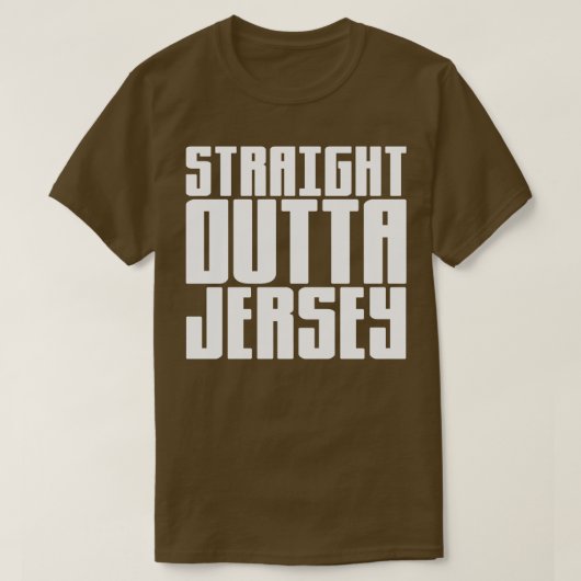 Recht uit Jersey 1 T-shirt (Design voorkant)