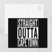 recht uit Kaapstad Briefkaart (Voorkant / Achterkant)