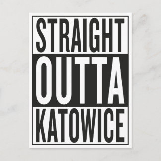 recht uit Katowice Briefkaart