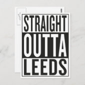 recht uit Leeds Briefkaart (Voorkant / Achterkant)