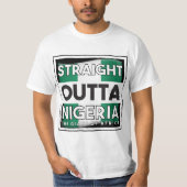 Recht uit Nigeria T-shirt (Voorkant)
