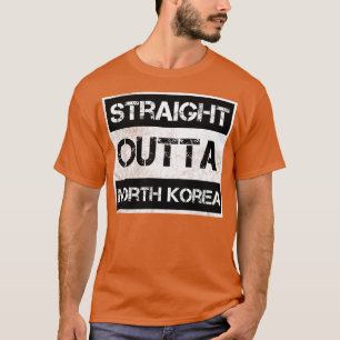 Recht uit Noord-Korea Traveller Gift Land E T-shirt