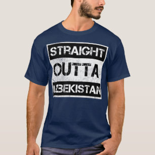 Recht uit Oezbekistan Reiziger Gift Land Ex T-shirt