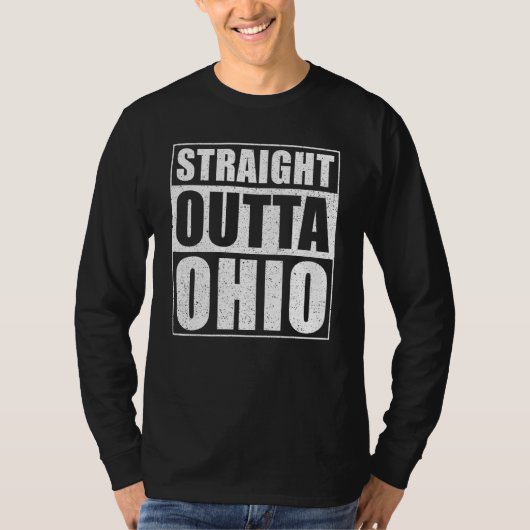 Recht uit Ohio USA Ohio T-shirt (Voorkant)