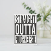 recht uit Poughkeepsie Briefkaart (Staand voorkant)