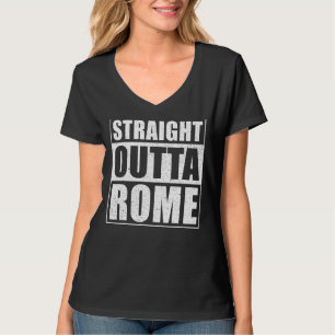 Recht uit Rome Italië Reizen Rome T-shirt