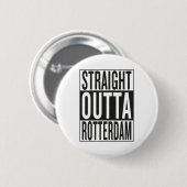recht uit Rotterdam Ronde Button 5,7 Cm (Voorkant /achterkant)