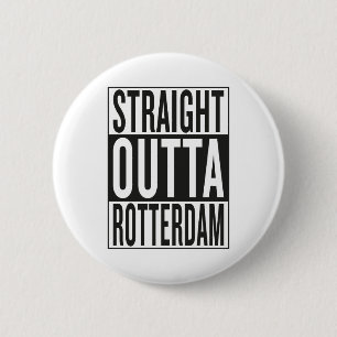 recht uit Rotterdam Ronde Button 5,7 Cm