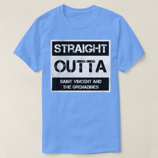 Recht uit Saint Vincent en de Grenadines TR T-shirt (Design voorkant)