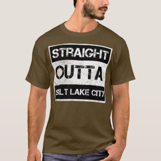 Recht uit Salt Lake City Utah zorgen T-shirt