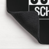 Recht uit school 1 muismat (Hoek)