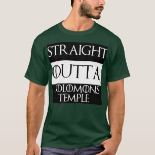 Recht uit Solomons Temple PHA Mason Masonic T-shirt