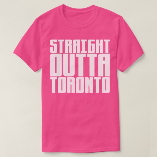 Recht uit Toronto T-shirt (Design voorkant)