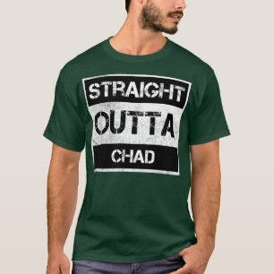 Recht uit Tsjaad Reiziger Gift Land Expat Na T-shirt