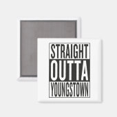 recht uit Youngstown Magneet (Voorkant / Achterkant)