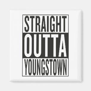 recht uit Youngstown Magneet