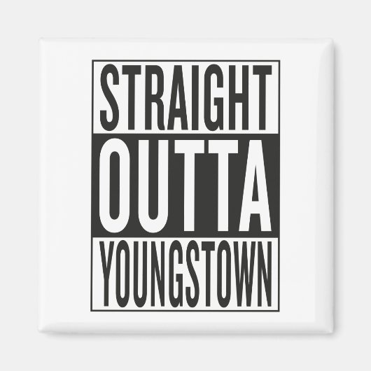 recht uit Youngstown Magneet (Voorkant)
